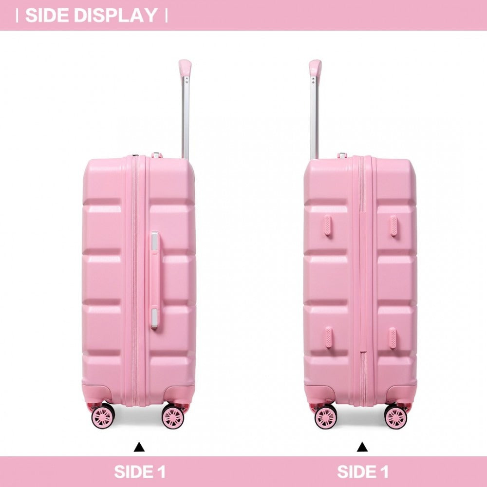 Kono K2292L Hard Shell Luggage With TSA Lock