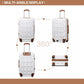 Kono K2292L Hard Shell Luggage With TSA Lock