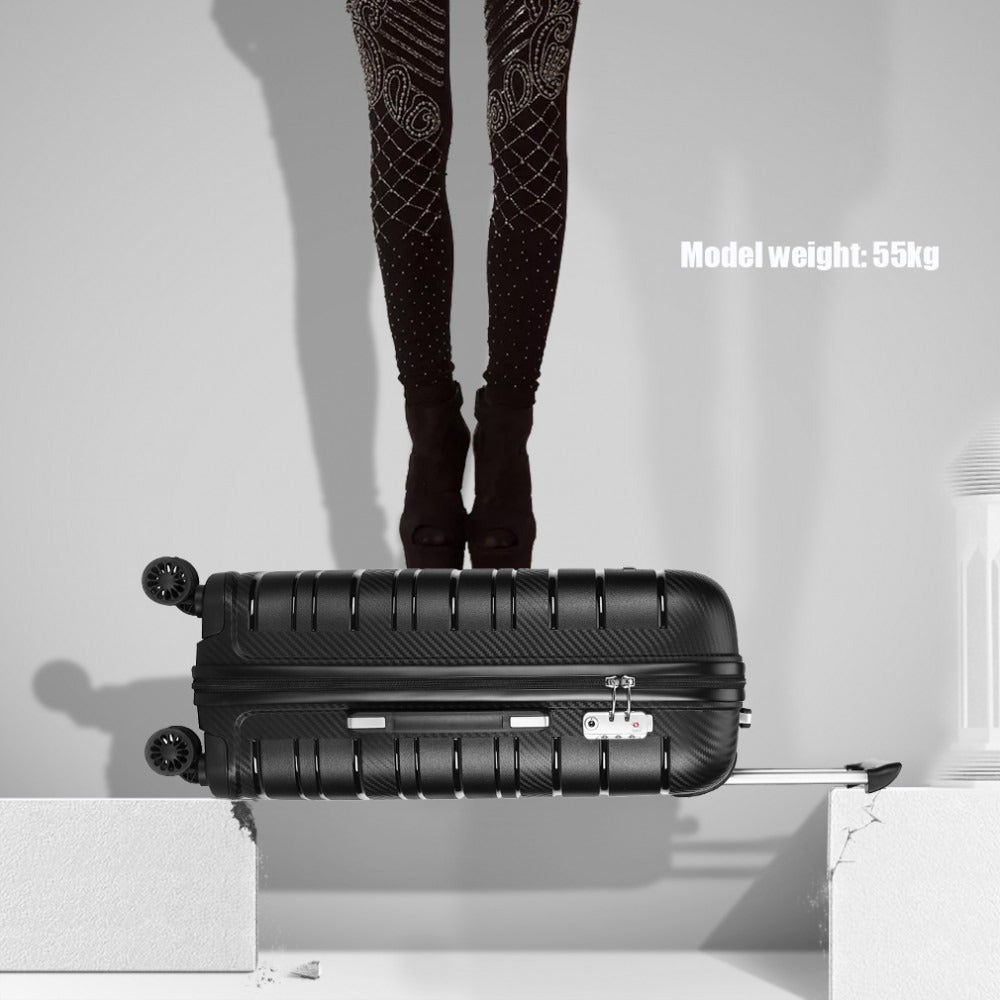 Kono K2091L Hard Shell Cabin Suitcase - 24 Inch