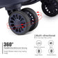 Kono Horizon 4 Wheel Hard Shell Suitcase with TSA Lock