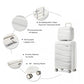 Kono Roamer Bright 4 Wheel Hard Shell Luggage With TSA Lock