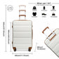Kono K2191 Hard Shell Luggage With TSA Lock