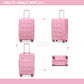 Kono K2292L Hard Shell Luggage With TSA Lock