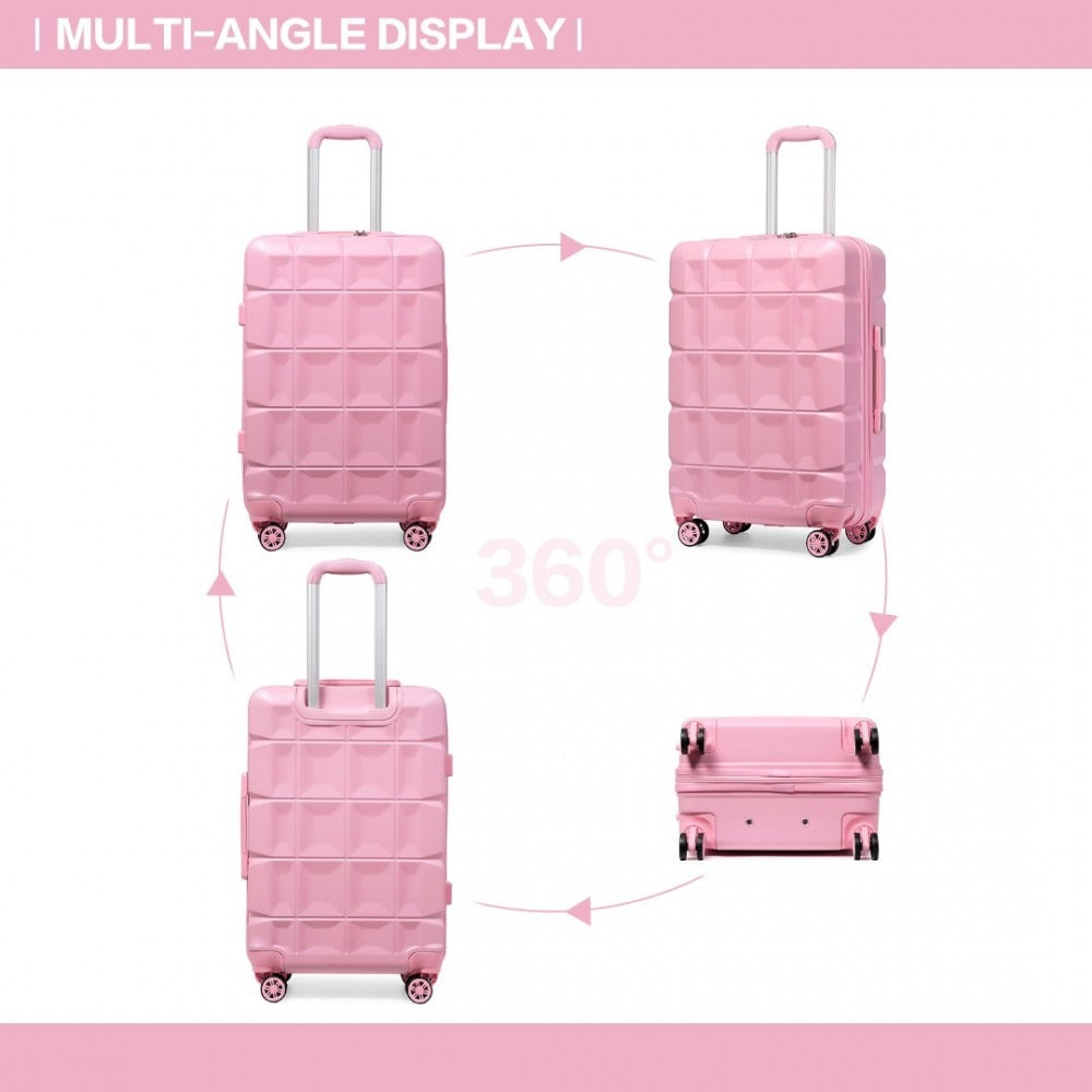 Kono K2292L Hard Shell Luggage With TSA Lock
