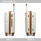 Kono Atlas Lightweight 4 Wheel Hard Shell Luggage With TSA Lock