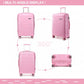 Kono K1997L Hard Shell Luggage With TSA Lock