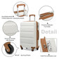 Kono K2191 Hard Shell Luggage With TSA Lock