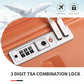 Kono K2292L Hard Shell Luggage With TSA Lock