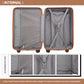 Kono K2292L Hard Shell Luggage With TSA Lock