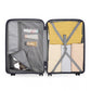 Kono Horizon 4 Wheel Hard Shell Suitcase with TSA Lock