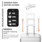 Kono Horizon 4 Wheel Hard Shell Suitcase with TSA Lock