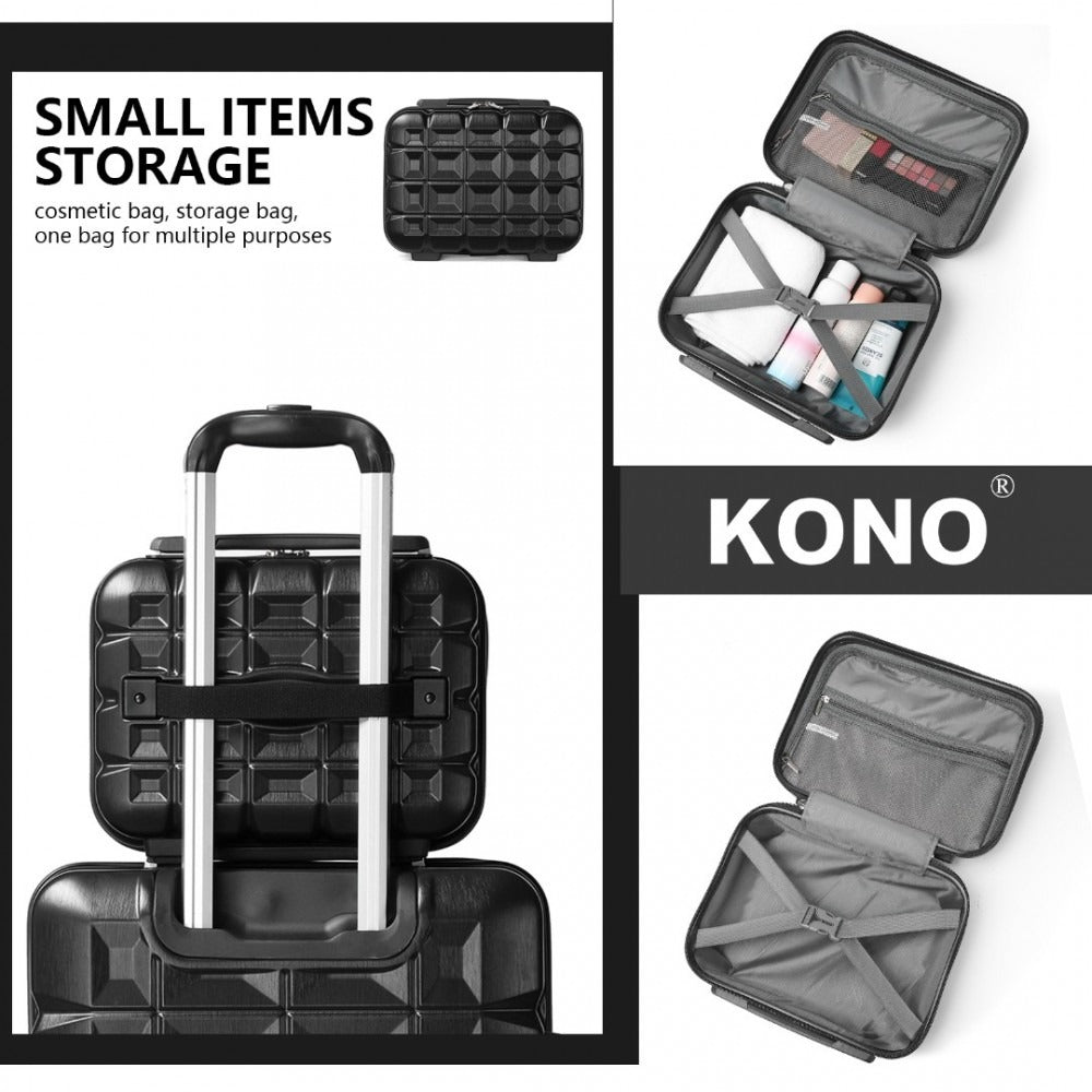 Kono K2292L Hard Shell Luggage With TSA Lock