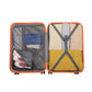 Kono K2292L Hard Shell Luggage With TSA Lock