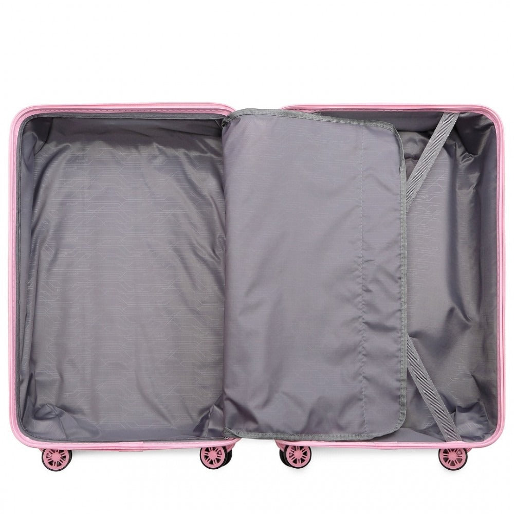 Kono K2292L Hard Shell Luggage With TSA Lock
