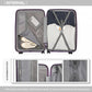 Kono Drift 4 Wheel Lightweight 4 Wheel Luggage With TSA Lock