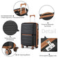 Kono Atlas Lightweight 4 Wheel Hard Shell Luggage With TSA Lock