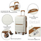 Kono Atlas Lightweight 4 Wheel Hard Shell Luggage With TSA Lock