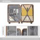 Kono Atlas Lightweight 4 Wheel Hard Shell Luggage With TSA Lock