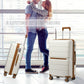 Kono Atlas Lightweight 4 Wheel Hard Shell Luggage With TSA Lock