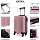Kono K1872L ABS Hard Shell 4 Wheel Spinner Suitcase