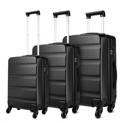 Kono K1991 ABS Hard Shell Suitcase With TSA Lock